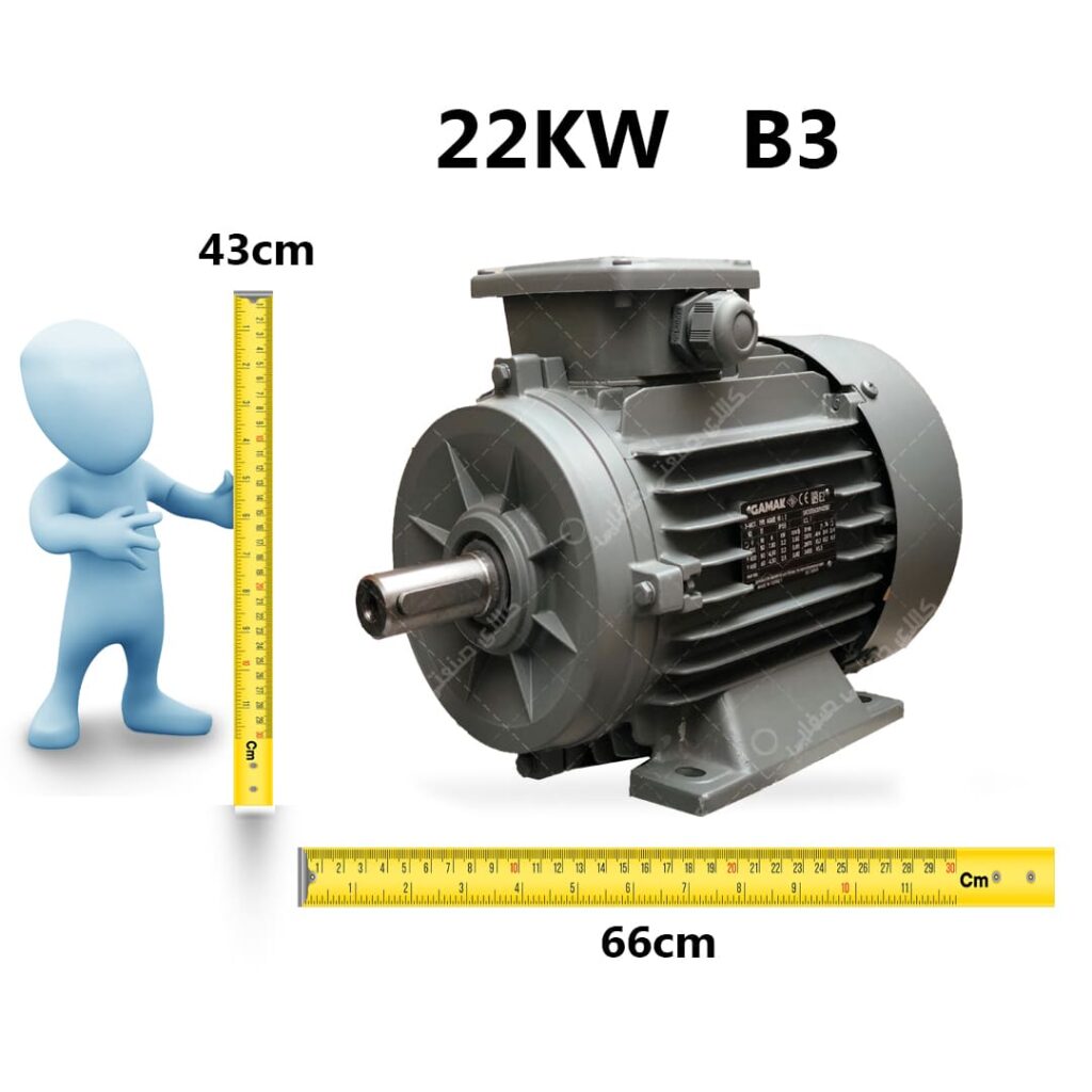 الکتروموتور چدنی گاماک