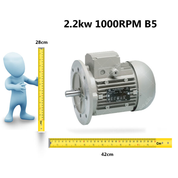 2.2kw-1000RPM-B5