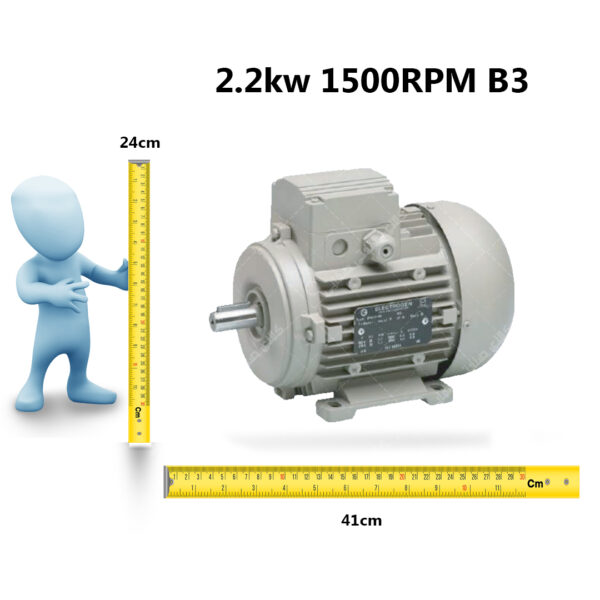 2.2kw-1500RPM-B3