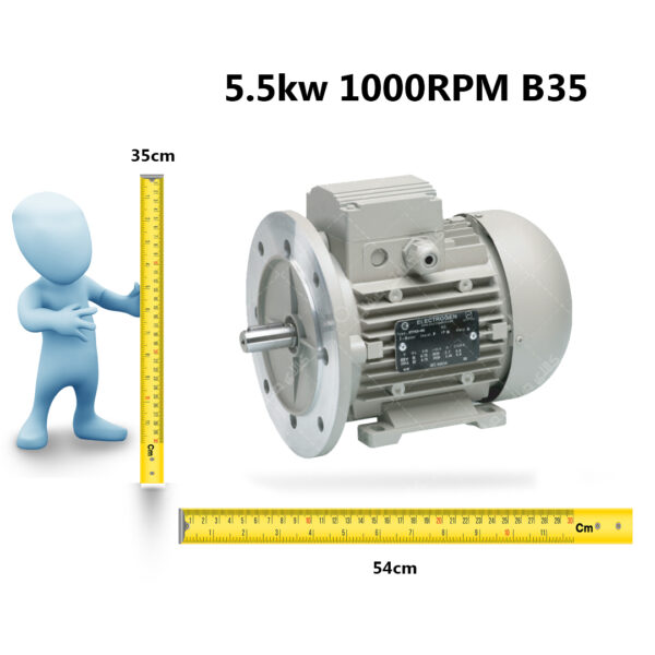 5.5kw-1000RPM-B35